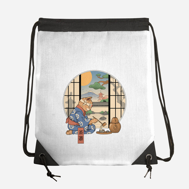 Tea Cat Ceremony-None-Drawstring-Bag-vp021