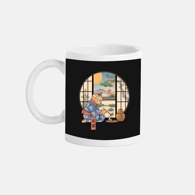 Tea Cat Ceremony-None-Mug-Drinkware-vp021