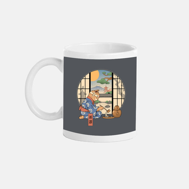 Tea Cat Ceremony-None-Mug-Drinkware-vp021