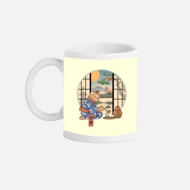 Tea Cat Ceremony-None-Mug-Drinkware-vp021
