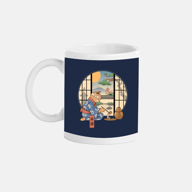 Tea Cat Ceremony-None-Mug-Drinkware-vp021