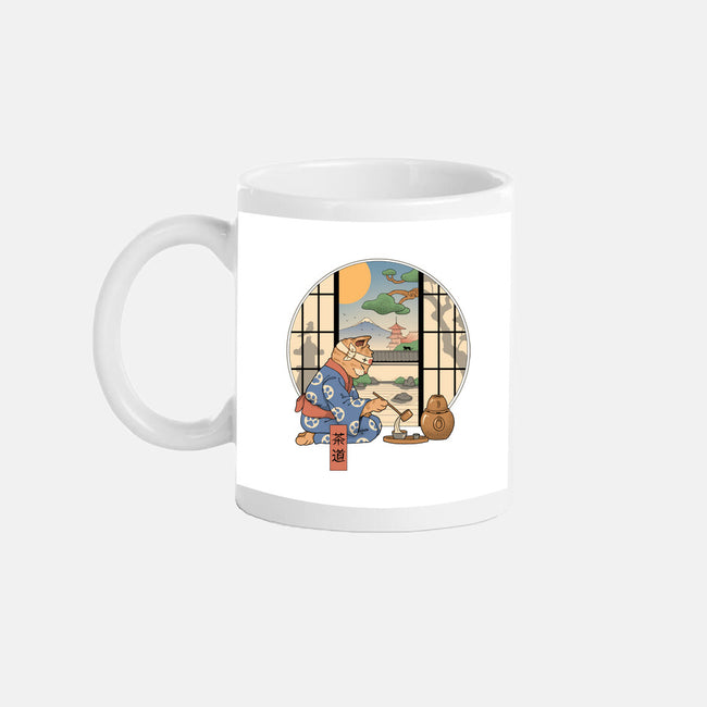 Tea Cat Ceremony-None-Mug-Drinkware-vp021