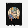 Tea Cat Ceremony-None-Polyester-Shower Curtain-vp021