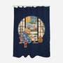 Tea Cat Ceremony-None-Polyester-Shower Curtain-vp021