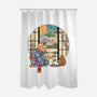 Tea Cat Ceremony-None-Polyester-Shower Curtain-vp021