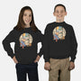 Tea Cat Ceremony-Youth-Crew Neck-Sweatshirt-vp021