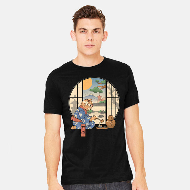 Tea Cat Ceremony-Mens-Heavyweight-Tee-vp021