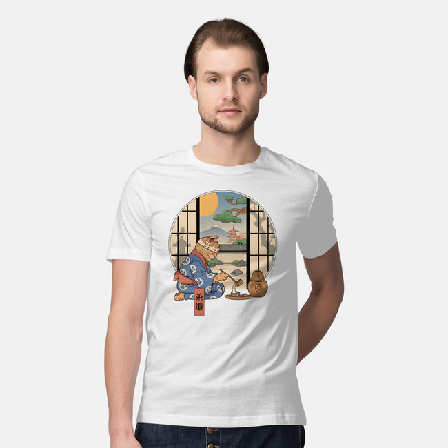 Tea Cat Ceremony-Mens-Premium-Tee-vp021
