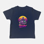 Bounty Hunter In Retro-Baby-Basic-Tee-ddjvigo