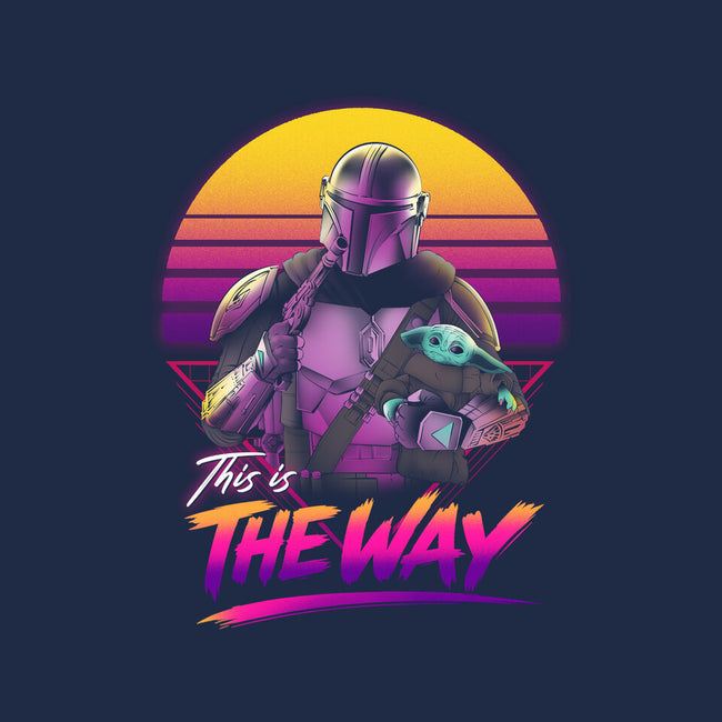 Bounty Hunter In Retro-None-Matte-Poster-ddjvigo