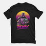 Bounty Hunter In Retro-Womens-Basic-Tee-ddjvigo