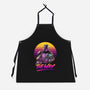 Bounty Hunter In Retro-Unisex-Kitchen-Apron-ddjvigo