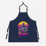 Bounty Hunter In Retro-Unisex-Kitchen-Apron-ddjvigo