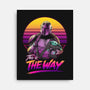 Bounty Hunter In Retro-None-Stretched-Canvas-ddjvigo