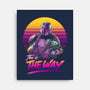 Bounty Hunter In Retro-None-Stretched-Canvas-ddjvigo