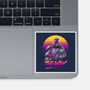 Bounty Hunter In Retro-None-Glossy-Sticker-ddjvigo