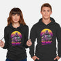 Bounty Hunter In Retro-Unisex-Pullover-Sweatshirt-ddjvigo