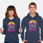 Bounty Hunter In Retro-Unisex-Pullover-Sweatshirt-ddjvigo
