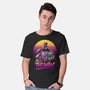 Bounty Hunter In Retro-Mens-Basic-Tee-ddjvigo