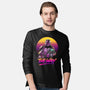 Bounty Hunter In Retro-Mens-Long Sleeved-Tee-ddjvigo