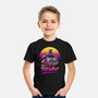 Bounty Hunter In Retro-Youth-Basic-Tee-ddjvigo