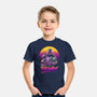 Bounty Hunter In Retro-Youth-Basic-Tee-ddjvigo