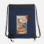 Bonsai Cat Meowster-None-Drawstring-Bag-vp021