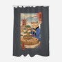 Bonsai Cat Meowster-None-Polyester-Shower Curtain-vp021