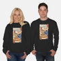 Bonsai Cat Meowster-Unisex-Crew Neck-Sweatshirt-vp021