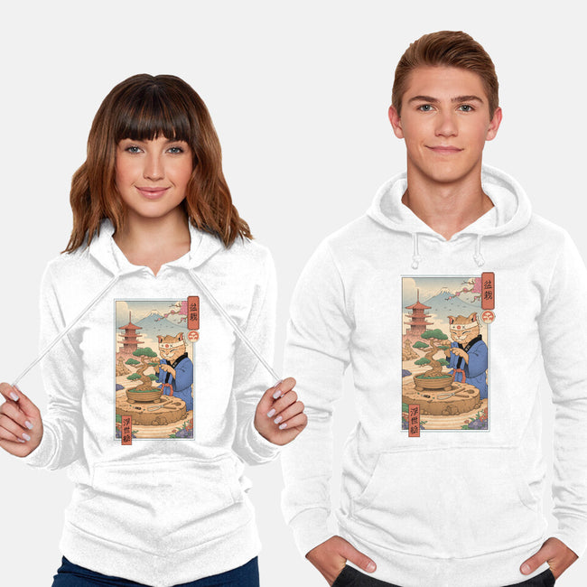 Bonsai Cat Meowster-Unisex-Pullover-Sweatshirt-vp021