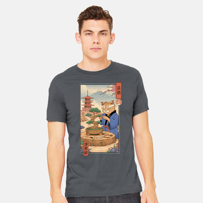 Bonsai Cat Meowster-Mens-Heavyweight-Tee-vp021