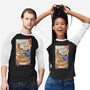 Bonsai Cat Meowster-Unisex-Baseball-Tee-vp021