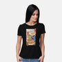 Bonsai Cat Meowster-Womens-Basic-Tee-vp021