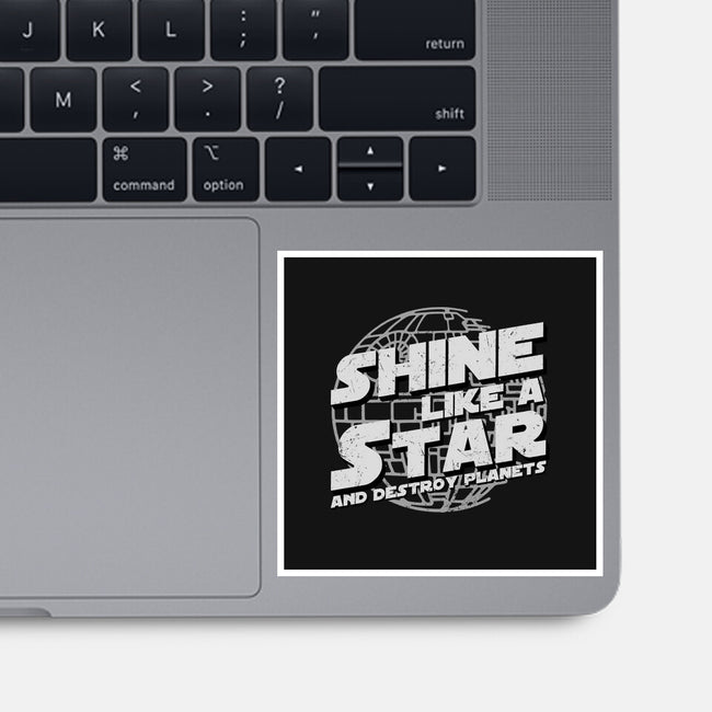 Not A Star-None-Glossy-Sticker-rmatix