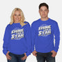 Not A Star-Unisex-Crew Neck-Sweatshirt-rmatix