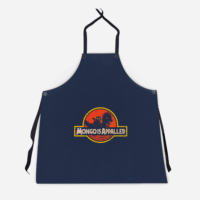 Jurassic Crawl-Unisex-Kitchen-Apron-kg07