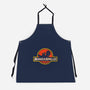 Jurassic Crawl-Unisex-Kitchen-Apron-kg07