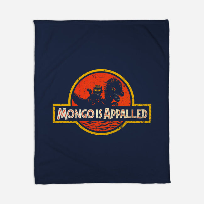 Jurassic Crawl-None-Fleece-Blanket-kg07