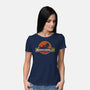 Jurassic Crawl-Womens-Basic-Tee-kg07