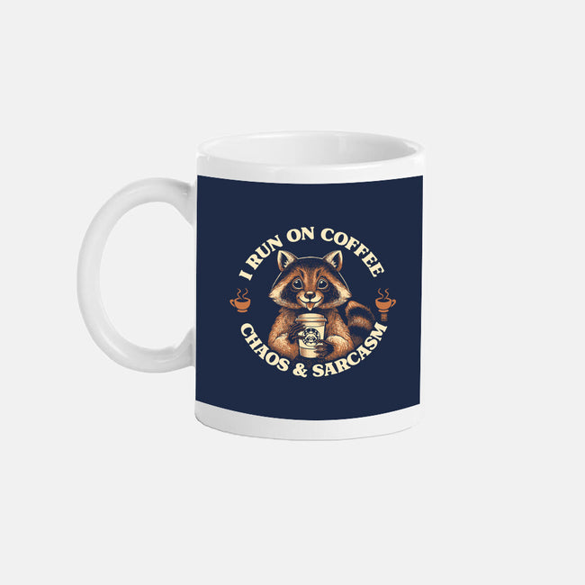 I Run On Coffee Chaos And Sarcasm-None-Mug-Drinkware-worlddominationforcats