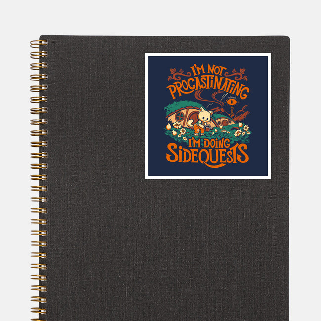 I'm Doing Side Quests Middle Earth-None-Glossy-Sticker-worlddominationforcats