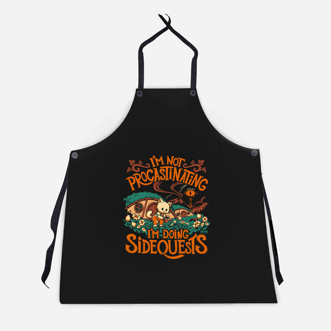 I'm Doing Side Quests Middle Earth-Unisex-Kitchen-Apron-worlddominationforcats