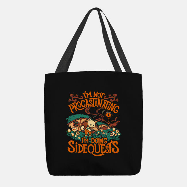 I'm Doing Side Quests Middle Earth-None-Basic Tote-Bag-worlddominationforcats