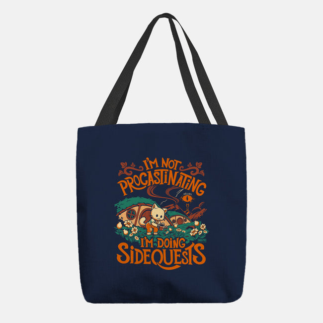 I'm Doing Side Quests Middle Earth-None-Basic Tote-Bag-worlddominationforcats