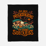 I'm Doing Side Quests Middle Earth-None-Fleece-Blanket-worlddominationforcats