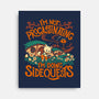 I'm Doing Side Quests Middle Earth-None-Stretched-Canvas-worlddominationforcats