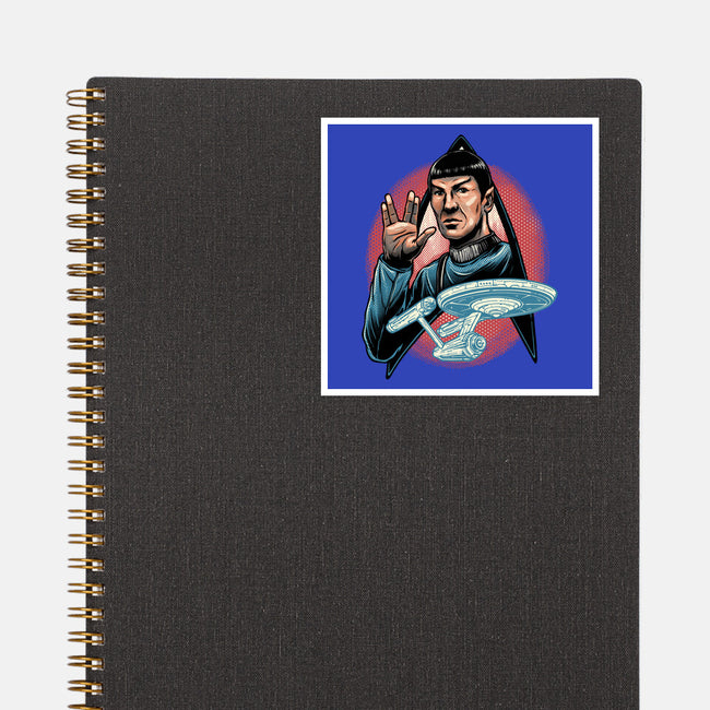 Journey To The Unknown-None-Glossy-Sticker-glitchygorilla