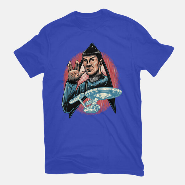 Journey To The Unknown-Unisex-Basic-Tee-glitchygorilla