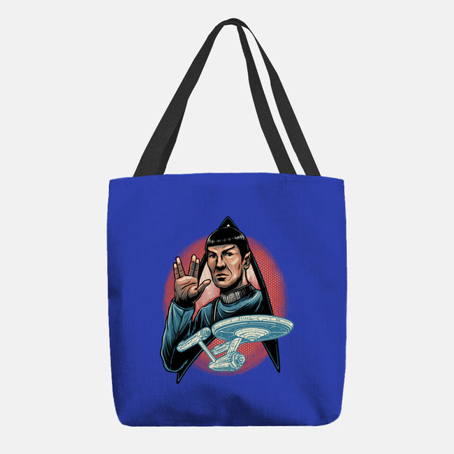 Journey To The Unknown-None-Basic Tote-Bag-glitchygorilla