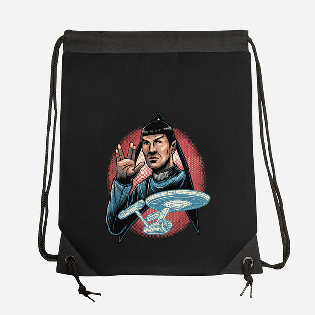 Journey To The Unknown-None-Drawstring-Bag-glitchygorilla